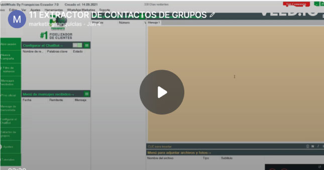 publiwhats, programa, WhatsApp, mensajes masivos, ecuador