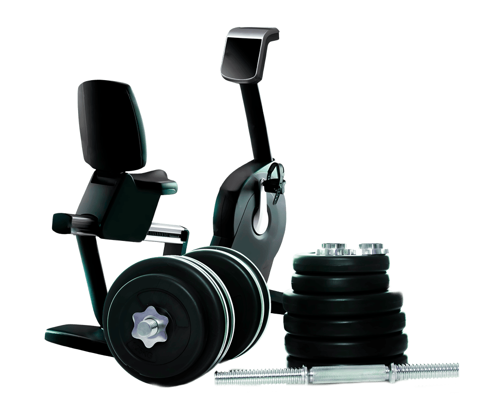 EQUIPO DE GIMNASIO FITEVER, SON PESAS Y CORREDORA