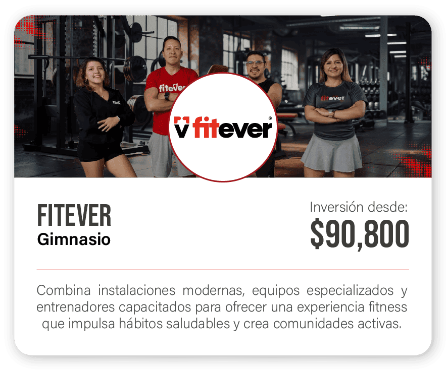 FITEVER GIMNASIO TOP CON EQUIPAMIENTO COMPLETO
