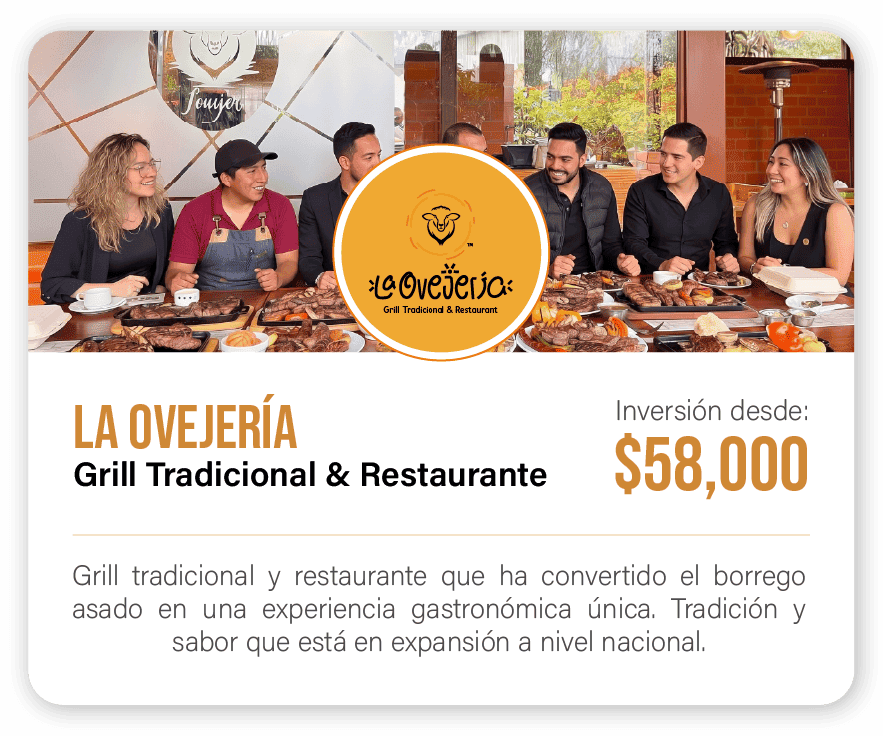 LA OVEJERÍA RESTAURANTE CON VARIEDAD DE PLATOS EN EL MENÚ Y VARIOS COMENSALES
