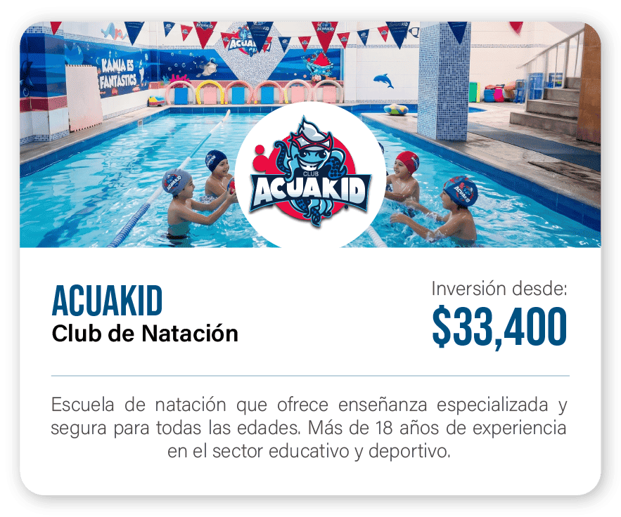 ACUAKID PISCINA ELEGANTE CON NIÑOS JUGANDO