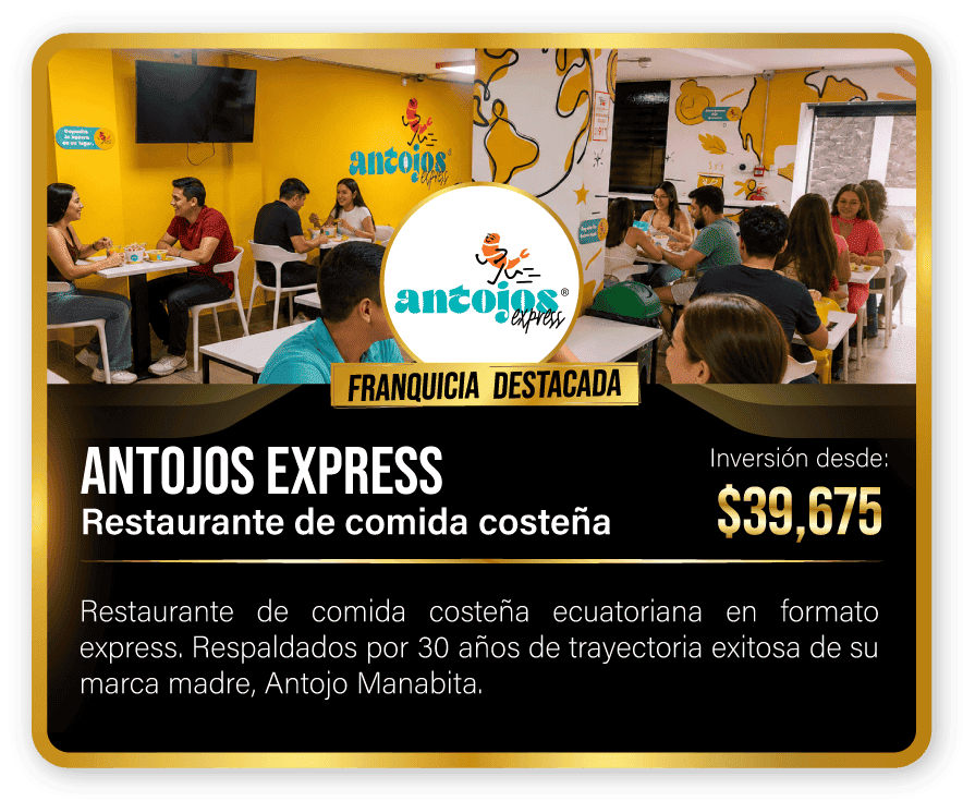 ANTOJOS EXPRESS INSTALACIONES COLORIDAS QUE ATRAEN A TODOS LOS CLEINTES