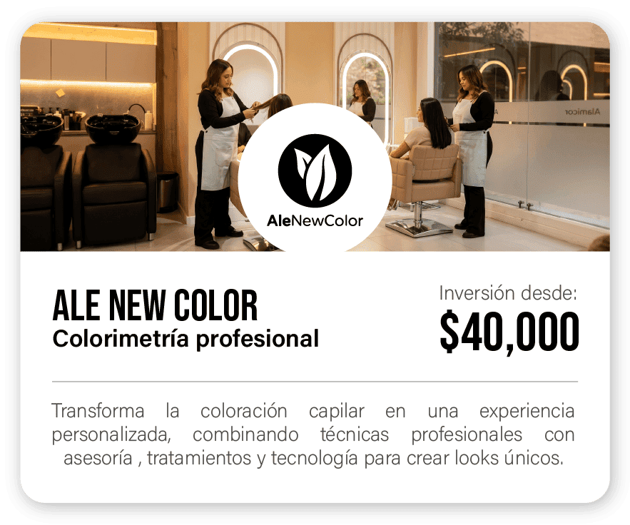ALE NEW COLOR COLORIMETRÍA PROFESIONAL